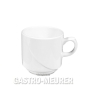 Preview: Laguna Kaffeebecher mit Henkel 0,25 l stapelbar,  Seltmann Weiden
