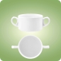 Preview: Community weiss Suppentasse mit 2 Henkel 0,30 l Seltmann Weiden