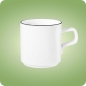 Preview: GOOD MOOD Black Line Kaffeebecher 0,28 L Seltmann Weiden