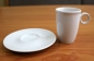 Preview: Espresso-Obertasse 0,08 l + Untere 11 cm, Porzellan "Bella" -Restposten-