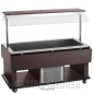 Preview: Bartscher Buffetwagen Kids K4110-150W, 4 x GN 1/1