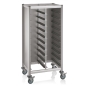 Preview: DOUBLE Tablettwagen für 2x10 Tabletts GN 1/1