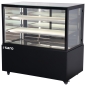 Preview: Saro Kuchenvitrine 410 L schwarz MARION