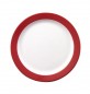 Preview: Eschenbach Teller flach Fahne 24,0 cm, rot, Color mit System