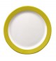 Preview: Eschenbach Teller flach Fahne 19,0 cm, gelb, Color mit System