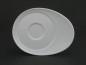 Preview: Eschenbach Universo Espresso-Untertasse oval 14,0 x 11,0 cm, weiß