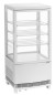 Preview: Bartscher Mini-Kühlvitrine 75L2T weiß 75 Liter