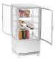 Preview: Bartscher Mini-Kühlvitrine 75L2T weiß 75 Liter