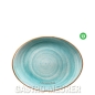 Preview: Aura Aqua, Moove Platte oval 31 x 24 cm