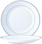 Preview: Teller flach 25,5 cm Restaurant Delft