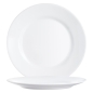 Preview: Teller flach 25,2 cm Restaurant White
