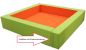 Preview: Ballbecken 5-teilig quadratisch 220 x 220 cm