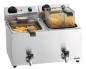 Preview: Bartscher Elektro Fritteuse MDI SNACK IV Plus, 2x9L Plus