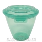 Preview: Eco-Takeouts Mehrweg-Menueschale 365 ml, Ø 11,7 cm H 9,9 cm, mit Deckel, grün