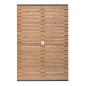 Preview: Bolero Tisch rechteckig 120 x 80 cm Stahl Akazienholz