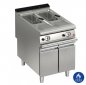 Preview: AFG Friteuse Gas 2x10L Standgerät, Queen 900