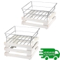 Preview: RAISER OAK 33x33 Obstkorb Frilich 2 Höhen 3752/010 3752/020