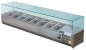 Preview: Aufsatz-Kühlvitrine GD877 8 x 1/3 GN