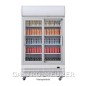 Preview: POLAR GE581 Display-Kühlschrank 2 Schiebetüren 950 l