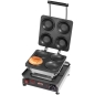 Preview: Disco Snack (Jaffle) Backplattensatz für Neumärker Thermocook® Backsystem 31-40866-01