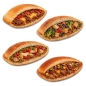 Preview: Disco Snack (Jaffle) Backplattensatz für Neumärker Thermocook® Backsystem 31-40866-01
