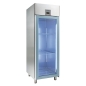 Preview: NordCap KU 702 G-BASE Umluft-Glastürkühlschrank Alpeninox 402729665