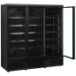 Preview: NordCap Glastürtiefkühlschrank ATOM MAXI TK 3T-BB