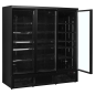 Preview: NordCap Glastürkühlschrank ATOM MAXI KS 3T-BB