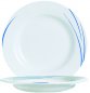 Preview: Teller tief 22 cm Toronto navy-blau Evolution-Form -Auslaufartikel-