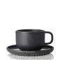 Preview: Rockzzero Ober- und Untertasse Set 0,226 l , One midnight