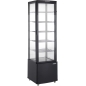 Preview: Saro Kühlvitrine, schwarz Modell Leo 330-3038