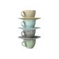 Preview: Kaffeeobertasse 0,26 l m. Relief in 6 Farben BEAT Seltmann Weiden