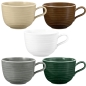 Preview: Milchkaffeeobertasse 0,38 L in 5 Farben TERRA Seltmann Weiden