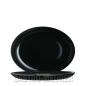 Preview: Platte oval 33 x 25 cm Diwali Black