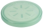 Preview: Eco-Takeouts Ersatz-Deckel Ø 10,5 cm grün