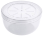 Preview: Eco-Takeouts Mehrweg-Suppenbehälter 350 ml, Ø 11 cm H 6 cm, mit Deckel, weiß