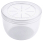 Preview: Eco-Takeouts Mehrweg-Suppenbehälter 470 ml, Ø 11 cm H 7,5 cm, mit Deckel, weiß