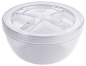 Preview: Eco-Takeouts Mehrweg-Suppenbehälter 950 ml, Ø 16,5 cm H 8,5 cm, mit Deckel, weiß