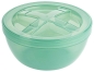 Preview: Eco-Takeouts Mehrweg-Suppenbehälter 950 ml, Ø 16,5 cm H 8,5 cm, mit Deckel, grün
