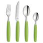 Preview: Dessertmesser / Kindermesser 19,3 cm Pixel Farbe Lime hellgrün