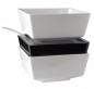 Preview: APS Melamin-Schale FLOAT quadratisch 5,5 cm bis 25,0 cm