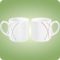 Preview: Community Green-​ o. Red-​Line Kaffeebecher mit Henkel 0,28 l Seltmann Weiden