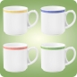 Preview: Community Kaffeebecher mit Henkel 0,28 l Pinselband Seltmann Weiden