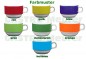 Preview: Eschenbach Kaffeebecher 0,3 l, dunkelgrün, Color mit System