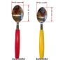 Preview: Kaffeelöffel / Teelöffel 16,8 cm Pixel cherry