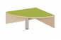 Preview: Viertelkreispodest 70 x 70 cm offen