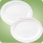 Preview: Community Platte oval 35 cm Green-​​​​​​​ o. Red-​Line Seltmann Weiden