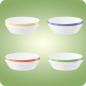 Preview: Community Salats rund 12 cm Pinselband Seltmann Weiden