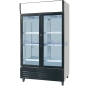 Preview: Getränkekühlschrank mit Display 600 Liter Skyrainbow LC628MAF Kühlschrank Glastür Getränke