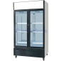 Preview: Getränkekühlschrank mit Display 810 Liter Skyrainbow LC828MAF Kühlschrank Glastür Getränke